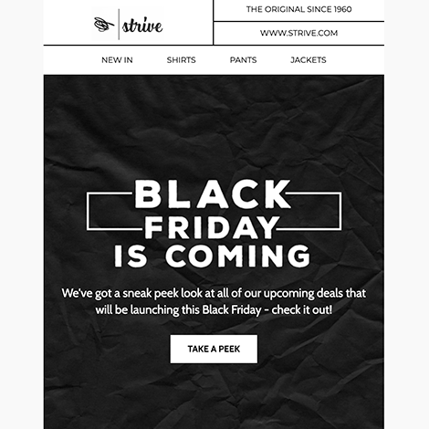 Black Friday is Coming Paper